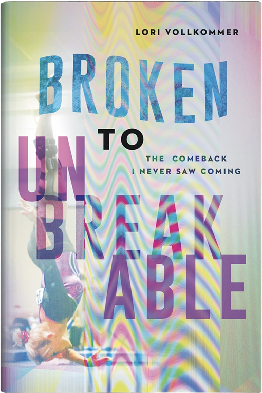Broken to Unbreakable book with background